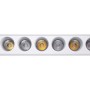 Spot LED linéaire opale sur rail magnétique RGB + CCT réglable sur 3 températures de 2700-6500ºK - 6W - UGR18 - Mi Light - Blanc