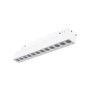 Spot LED linéaire opale sur rail magnétique RGB + CCT réglable sur 3 températures de 2700-6500ºK - 6W - UGR18 - Mi Light - Blanc