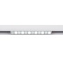 Spot LED linéaire opale sur rail magnétique RGB + CCT réglable sur 3 températures de 2700-6500ºK - 6W - UGR18 - Mi Light - Blanc