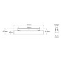 Spot LED linéaire opale sur rail magnétique RGB + CCT réglable sur 3 températures de 2700-6500ºK - 6W - UGR18 - Mi Light - Blanc