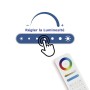 Spot LED linéaire sur rail magnétique RGB + CCT réglable sur 3 températures différentes de 2700-6500ºK - 12W - Mi Light - Blanc