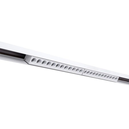 Spot LED linéaire sur rail magnétique RGB + CCT réglable sur 3 températures différentes de 2700-6500ºK - 12W - Mi Light - Blanc