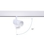 Spot LED CCT réglable sur 3 températures différentes de 2700-6500ºK sur rail magnétique 48V - 6W - Mi Light - Blanc