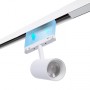 Spot LED sur rail magnétique CCT réglable sur 3 températures différentes de 2700-6500ºK - 48V - 12W - Mi Light - Blanc