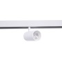 Spot LED sur rail magnétique CCT réglable sur 3 températures différentes de 2700-6500ºK - 48V - 12W - Mi Light - Blanc