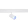 Spot LED sur rail magnétique RGB + CCT réglable sur 3 températures différentes de 2700-6500ºK - 48V - 12W - Mi Light - Blanc