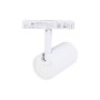 Spot LED sur rail magnétique RGB + CCT réglable sur 3 températures différentes de 2700-6500ºK - 48V - 12W - Mi Light - Blanc