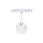 Spot LED sur rail magnétique RGB + CCT réglable sur 3 températures différentes de 2700-6500ºK - 48V - 12W - Mi Light - Blanc
