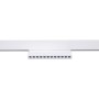 Spot LED linéaire orientable sur rail magnétique CCT réglable sur 3 températures de 2700-6500ºK - 10W - UGR18 - Mi Light - Blanc