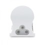 Luminaire LED 20W 2 000Lm T8 120Cm Blanc froid 6000ºK Interrupteur 40 000H