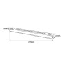 Alimentation Slim 72W 24V - 3A - Haute efficacité - IP20