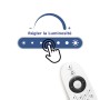 Spot LED linéaire orientable sur rail magnétique CCT réglable sur 3 températures de 2700-6500ºK - 20W - UGR18 - Mi Light - Blanc