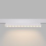 Spot LED linéaire orientable sur rail magnétique CCT réglable sur 3 températures de 2700-6500ºK - 20W - UGR18 - Mi Light - Blanc