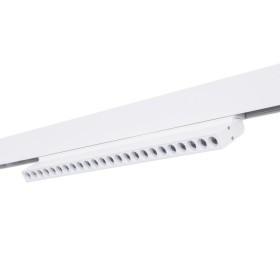 Spot LED linéaire orientable sur rail magnétique CCT réglable sur 3 températures de 2700-6500ºK - 20W - UGR18 - Mi Light - Blanc