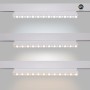 Spot LED linéaire orientable sur rail magnétique RGB + CCT réglable sur 3 températures de 2700-6500ºK - 12W - Mi Light - Blanc