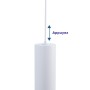 Spot suspendu LED sur rail magnétique 48V - 8W - Blanc