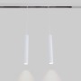 Spot suspendu LED sur rail magnétique 48V - 8W - Blanc