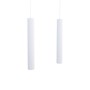 Spot suspendu LED sur rail magnétique 48V - 8W - Blanc