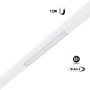 Spot LED linéaire opale 12W sur rail magnétique 48V CCT réglable sur 3 températures différentes de 2700-6000ºK Gradation DALI-2