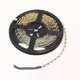 Ruban LED RGB 12V DC SMD 3535 72W IP20 5M PCB 5mm