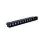 Spot LED linéaire 12W sur rail magnétique 48V CCT réglable sur 3 températures de 2700-6000ºK - Gradation DALI-2 - UGR18