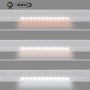 Spot LED linéaire 12W sur rail magnétique 48V CCT réglable sur 3 températures de 2700-6000ºK - Gradation DALI-2 - UGR18