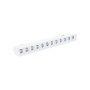 Spot LED linéaire 12W sur rail magnétique 48V CCT réglable sur 3 températures de 2700-6000ºK - Gradation DALI-2 - UGR18