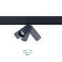 Spot LED sur rail magnétique 48V - 10W - CCT réglable sur 3 températures différentes de 2700-6000ºK - Gradation DALI-2