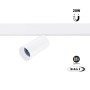 Projecteur LED sur rail magnétique 48V CCT réglable sur 3 températures différentes de 2700-6500ºK - 20W - DALI-2 dimmable