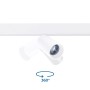 Projecteur LED sur rail magnétique 48V CCT réglable sur 3 températures différentes de 2700-6500ºK - 20W - DALI-2 dimmable