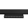 Spot LED linéaire orientable sur rail magnétique 48V CCT réglable sur 3 températures de 2700-6000ºK - 12W - Gradation DALI UGR18