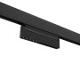 Spot LED linéaire orientable sur rail magnétique 48V CCT réglable sur 3 températures de 2700-6000ºK - 12W - Gradation DALI UGR18