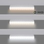Spot LED linéaire orientable sur rail magnétique 48V CCT réglable sur 3 températures de 2700-6000ºK - 12W - Gradation DALI UGR18