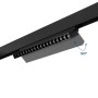 Spot LED linéaire orientable sur rail magnétique 48V CCT réglable sur 3 températures de 2700-6000ºK - 18W - Gradation DALI UGR18