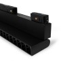 Spot LED linéaire orientable sur rail magnétique 48V CCT réglable sur 3 températures de 2700-6000ºK - 18W - Gradation DALI UGR18