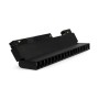 Spot LED linéaire orientable sur rail magnétique 48V CCT réglable sur 3 températures de 2700-6000ºK - 18W - Gradation DALI UGR18