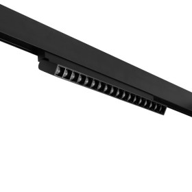 Spot LED linéaire orientable sur rail magnétique 48V CCT réglable sur 3 températures de 2700-6000ºK - 18W - Gradation DALI UGR18
