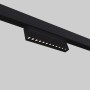 Spot LED linéaire orientable sur rail magnétique 48V- 12W - Blanc neutre 4000K - Puce OSRAM - UGR18 - Noir