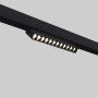 Spot LED linéaire orientable sur rail magnétique 48V- 12W - Blanc neutre 4000K - Puce OSRAM - UGR18 - Noir