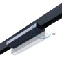 Spot LED opale linéaire orientable sur rail magnétique 48V CCT réglable sur 3 températures de 2700-6000ºK - 12W - Gradation DALI