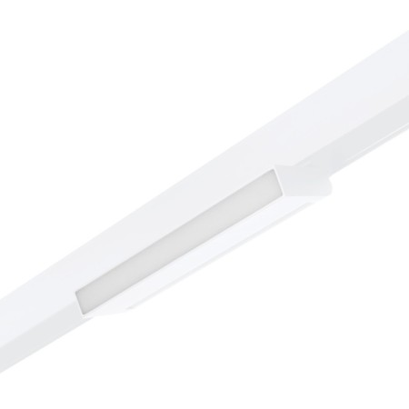 Spot LED opale linéaire orientable sur rail magnétique 48V CCT réglable sur 3 températures de 2700-6000ºK - 12W - Gradation DALI