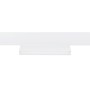 Spot LED opale linéaire orientable sur rail magnétique 48V CCT réglable sur 3 températures de 2700-6000ºK - 12W - Gradation DALI