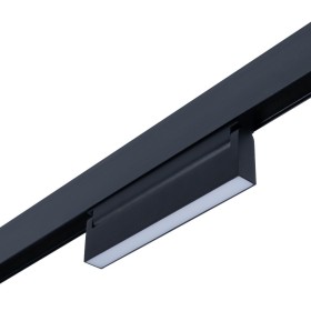 Spot LED opale linéaire orientable sur rail magnétique 48V CCT réglable sur 3 températures de 2700-6000ºK - 12W - Gradation DALI