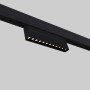 Spot LED linéaire orientable sur rail magnétique 48V - 12W - Blanc chaud 2800K - Puce OSRAM - UGR18 - Noir