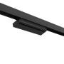 Spot LED linéaire orientable sur rail magnétique 48V - 12W - Blanc chaud 2800K - Puce OSRAM - UGR18 - Noir