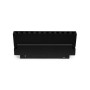 Spot LED linéaire orientable sur rail magnétique 48V - 12W - Blanc chaud 2800K - Puce OSRAM - UGR18 - Noir