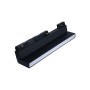 Spot LED opale linéaire orientable sur rail magnétique 48V CCT réglable sur 3 températures de 2700-6000ºK - 18W - Gradation DALI