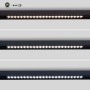 Spot LED linéaire sur rail magnétique 48V CCT réglable sur 3 températures de 2700-6000ºK - 20W - Gradation DALI-2 - UGR18