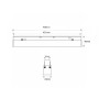 Spot LED linéaire sur rail magnétique 48V CCT réglable sur 3 températures de 2700-6000ºK - 20W - Gradation DALI-2 - UGR18