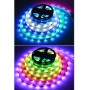 Ruban LED intelligent IC RGB 12V DC - 14,4 W/m - IP20 - 60 LED/m - Largeur 10mm - 5 mètres